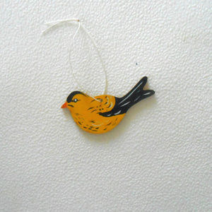 Collectible Bird Ornament, Hand made, wood,